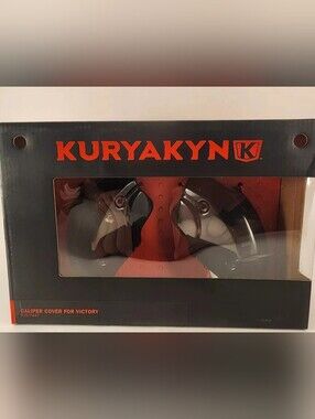 Kuryakyn Gloss Black Caliper Covers For Victory Motorcycles. P/N 7447